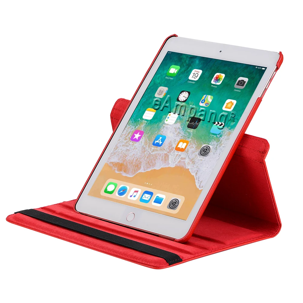 Для iPad Air 2 Air iPad(1 шт.) 9,7 чехол Крышка A1822 A1823 A1893 A1954 5th 6th поколения Чехол 360 градусов вращающийся Funda