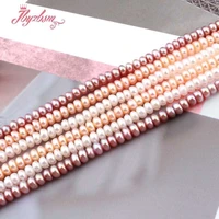 natural aaa grade freshwater pearl 2x3mm rondelle beads loose stone beads for jewelry making diy necklace bracelet strand 15