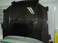 car accessories carbon fiber oem style hood with scoop fit for 2004 2005 impreza wrx sti 8th hood bonnet