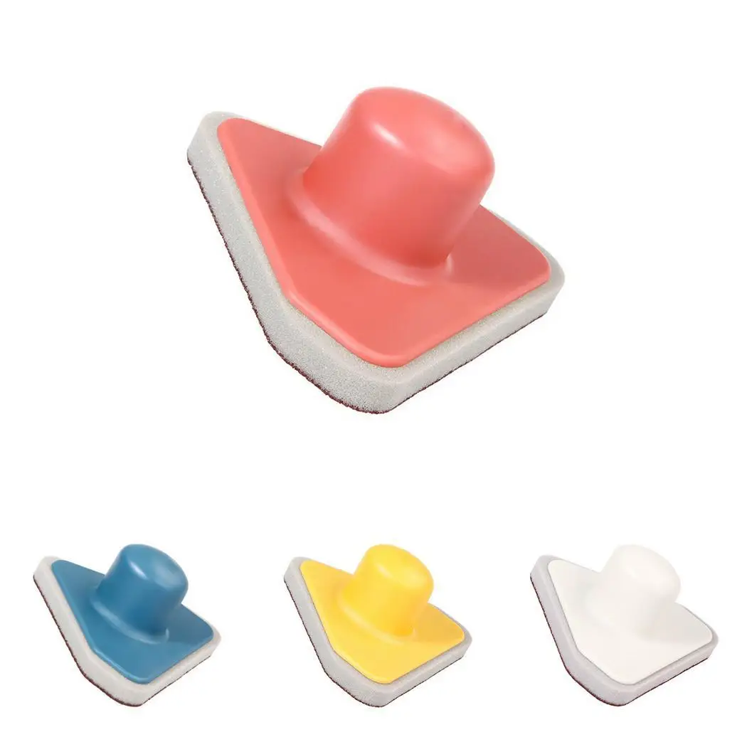 Эмери губка щетка ластик скребок с ручкой ручка синий/розовый/белый/желтый