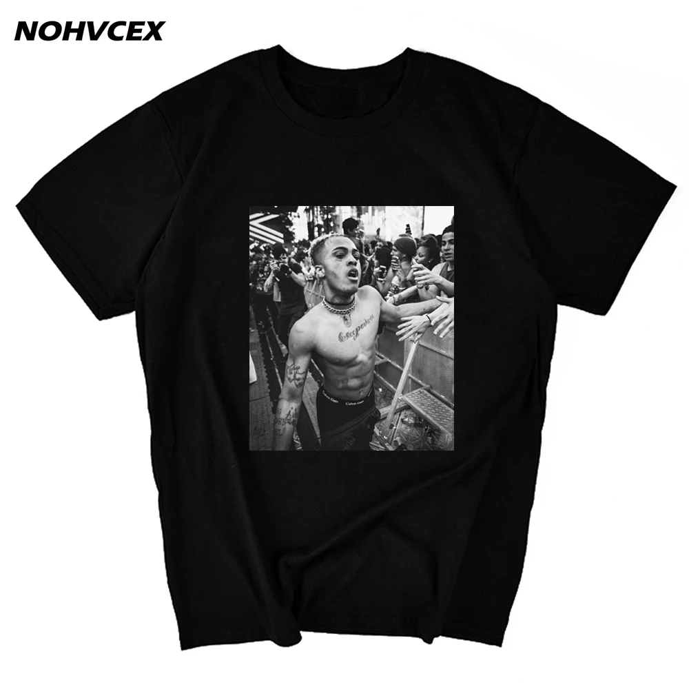 Xxxtentacion мужской хлопок с коротким рукавом удобный дизайнерская футболка | Мужская