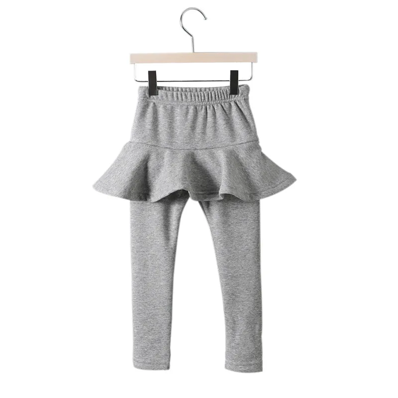 Осенние хлопковые детские штаны леггинсы для малышей зимние Утепленные девочек