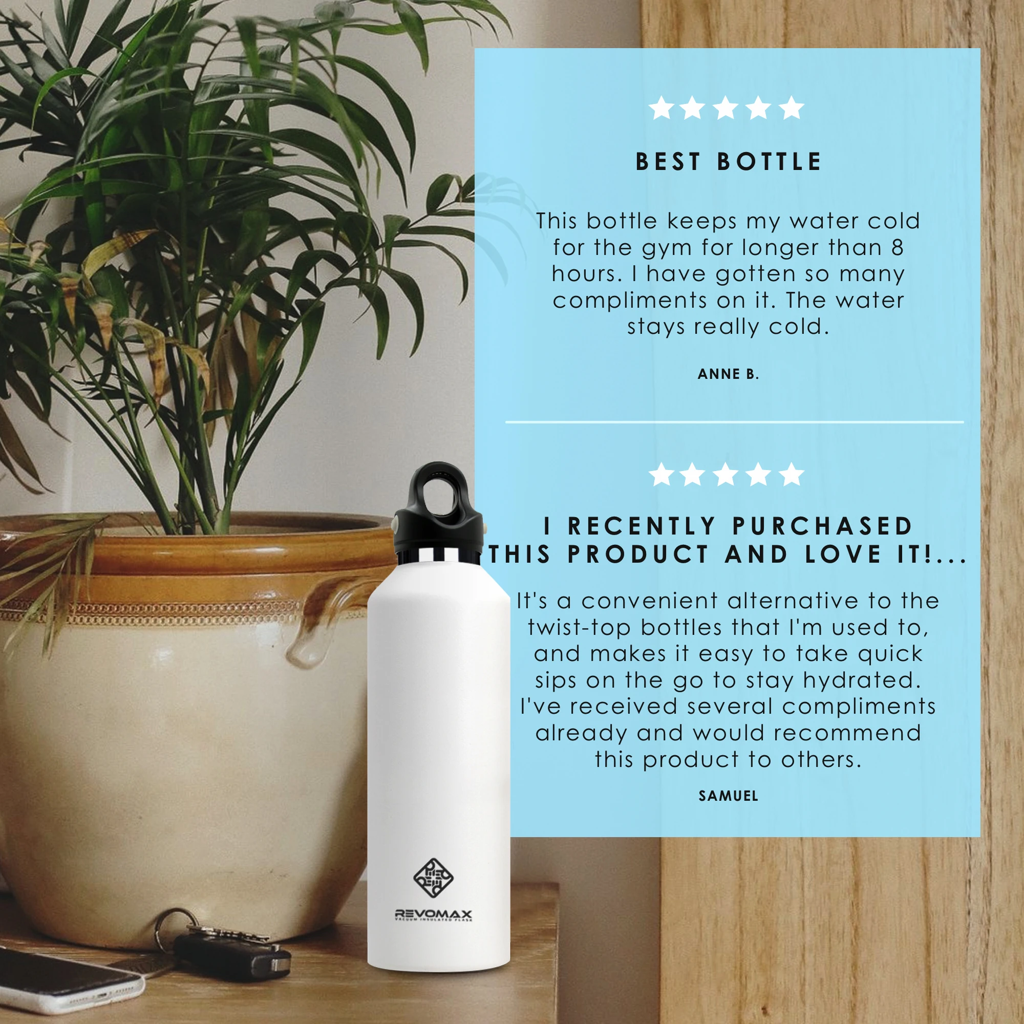 

592ml Thermos Cup 304 Stainless Steel Water Bottle open/close in one second Thermos Coffee Vacuum Flasks Tea Milk beer bottle