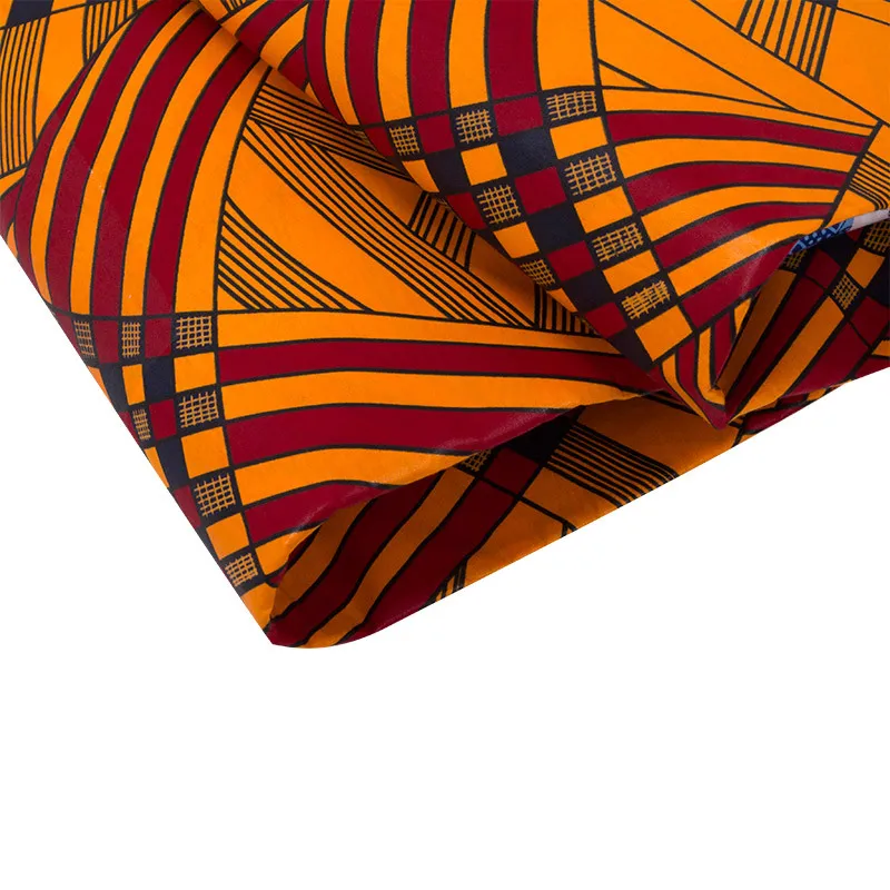 Анкара Африканский принт батик ткань 100% хлопок настоящий воск Tissu Африка швейный