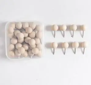 

Деревянные чертежные кнопки ALLTU 50 шт