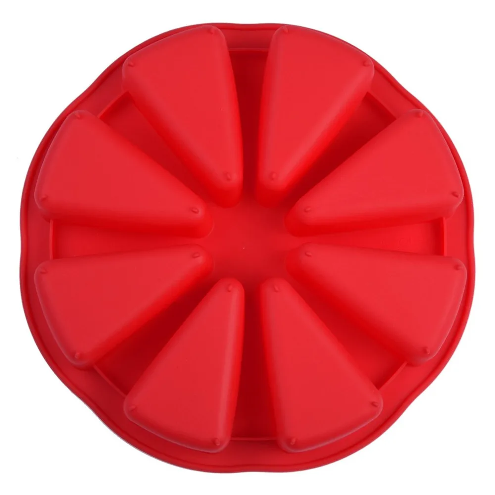 Антипригарная силиконовая форма для торта круглые формы выпечки 8 полости торты