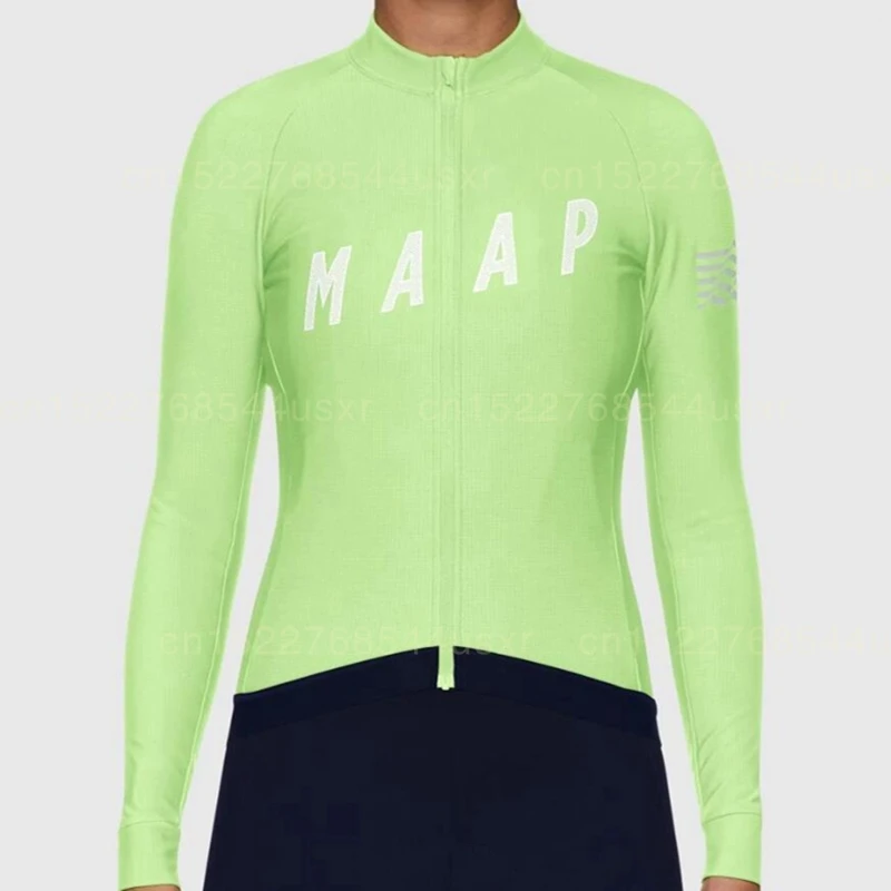 Ropa Bicicleta 2019 Pro Team Maap racing одежда Женская Осенняя дышащая футболка с длинным рукавом