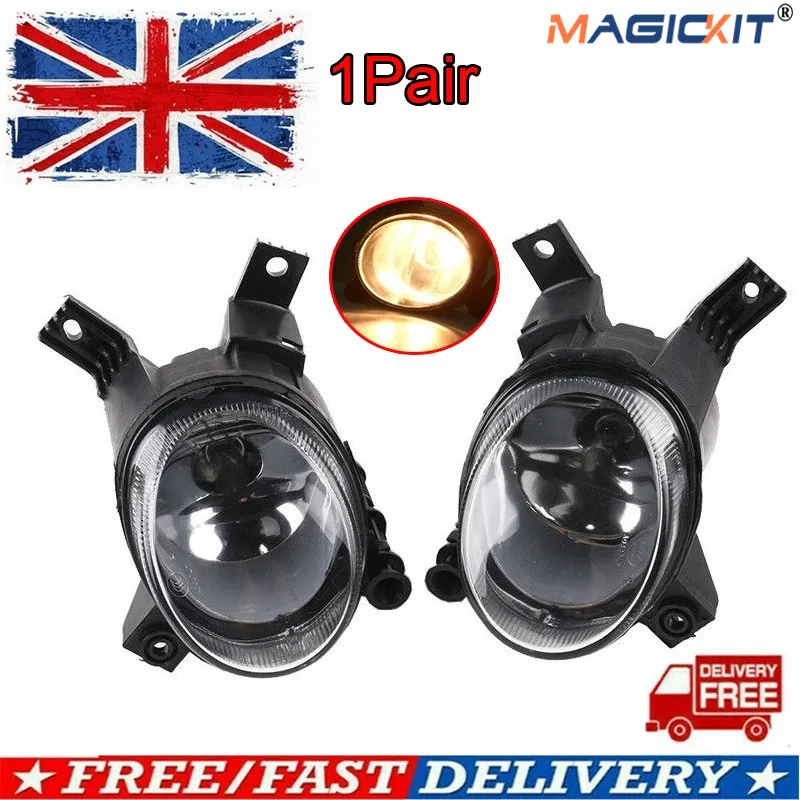 MagicKit автомобильные металлические пластиковые передние бампера Галогенные