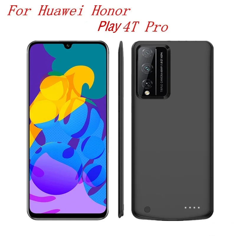 6800mAh Fast Charger Battery Case for Huawei Honor Play 4T Pro Portable External Power Bank Battery Charger Case