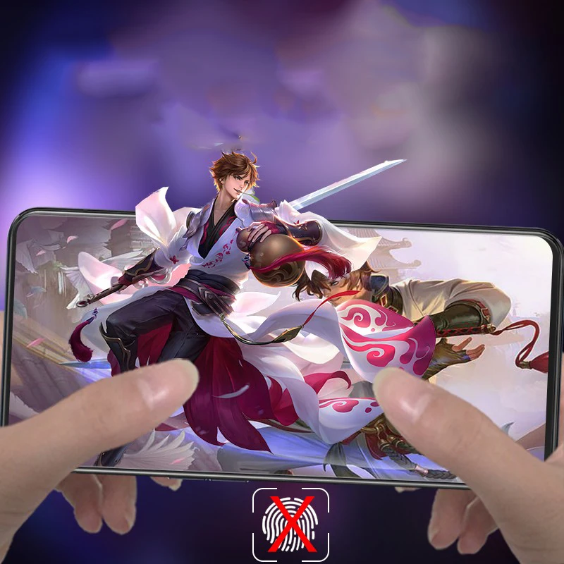 Закаленное стекло для OPPO Reno 2 2Z 2F ACE с защитой от синего матового стекла защитный