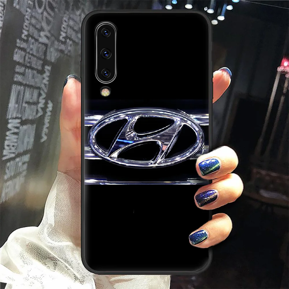 

Hyundai sport Car logo Phone Case Cover For Samsung Galaxy A10 A20 A30 E A40 A50 A51 A70 A71 J 5 6 7 8 S black waterproof pretty