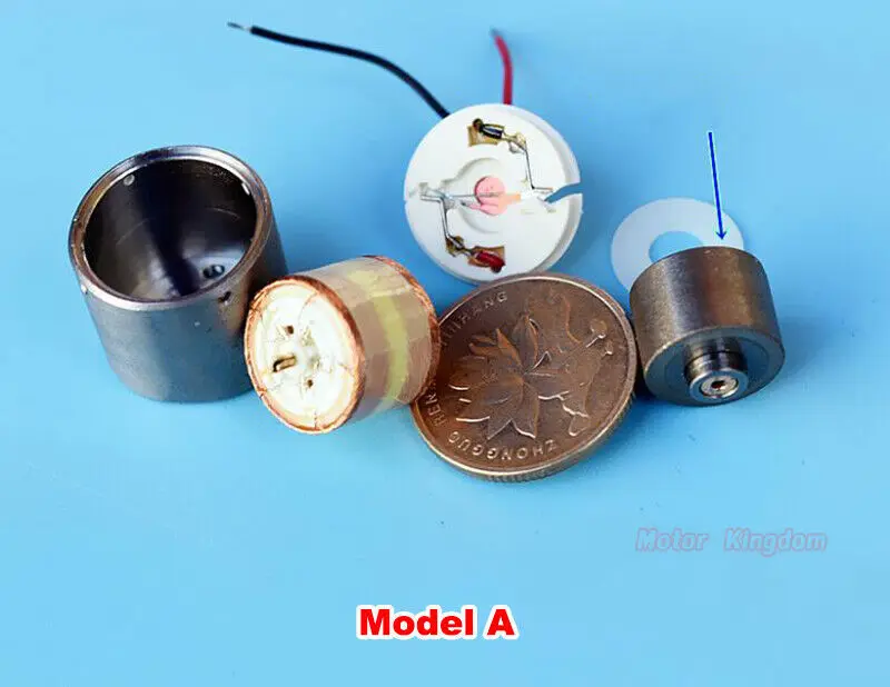 Японский намики микро 17 мм 5-полюсный большой Бессердечный двигатель постоянного