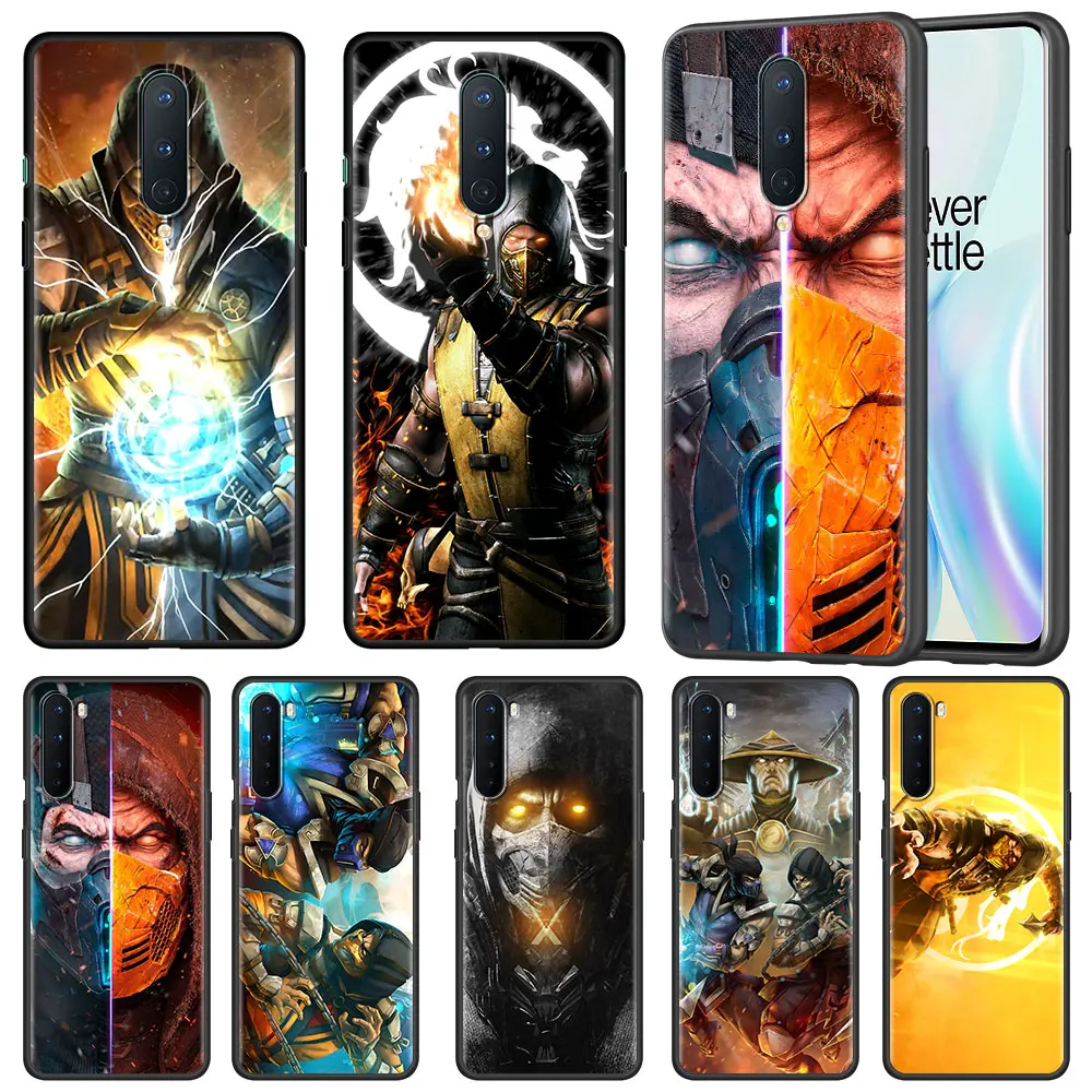 

Game Mortal Kombat Fitted Case For OnePlus 8T 8 Nord N10 9 7 Pro 9R N100 N200 6 6T 7T Nord CE 2 5G Tpu Soft Phone Cover