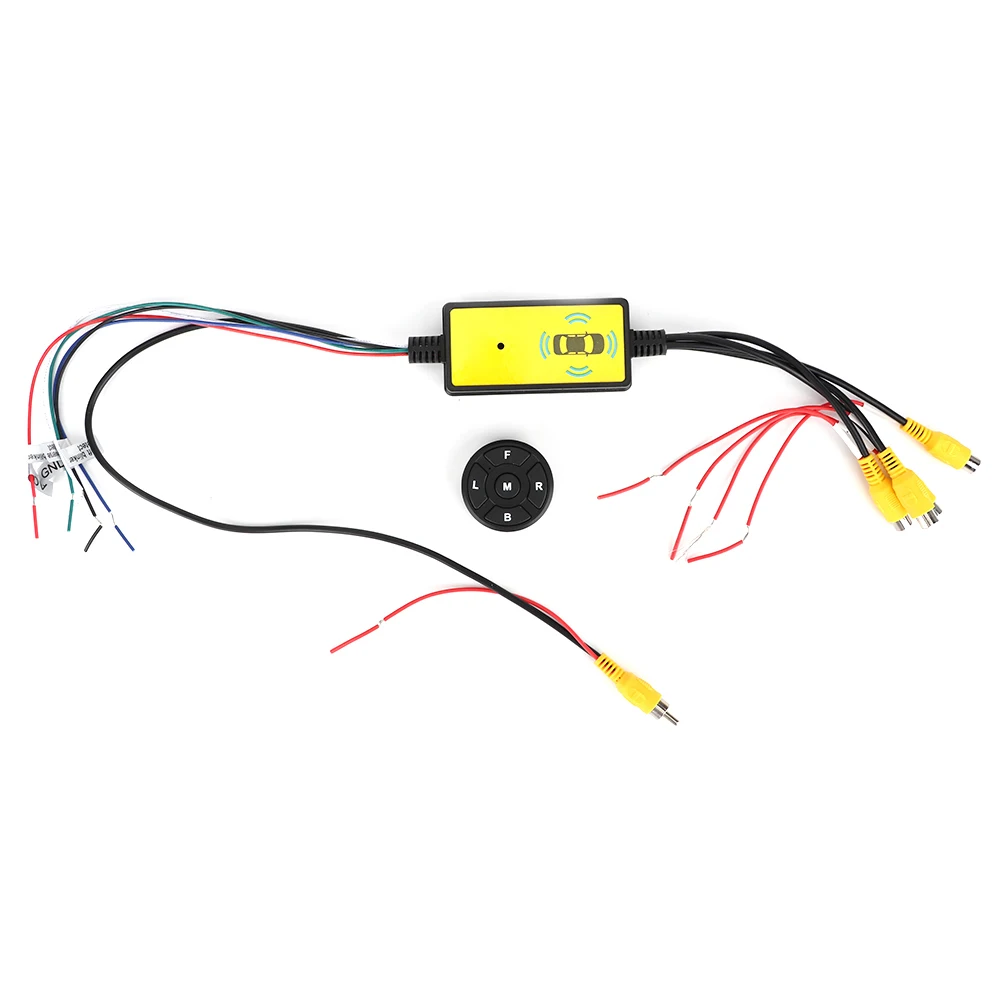 

Intelligent Car Video Switcher Converter 4 Input 1 Output Switch Video System Auto Parts
