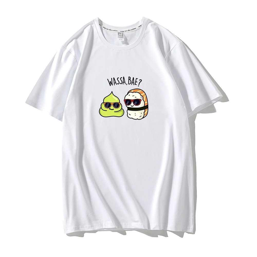 Женская футболка в Корейском стиле с коротким рукавом и изображением авокадо