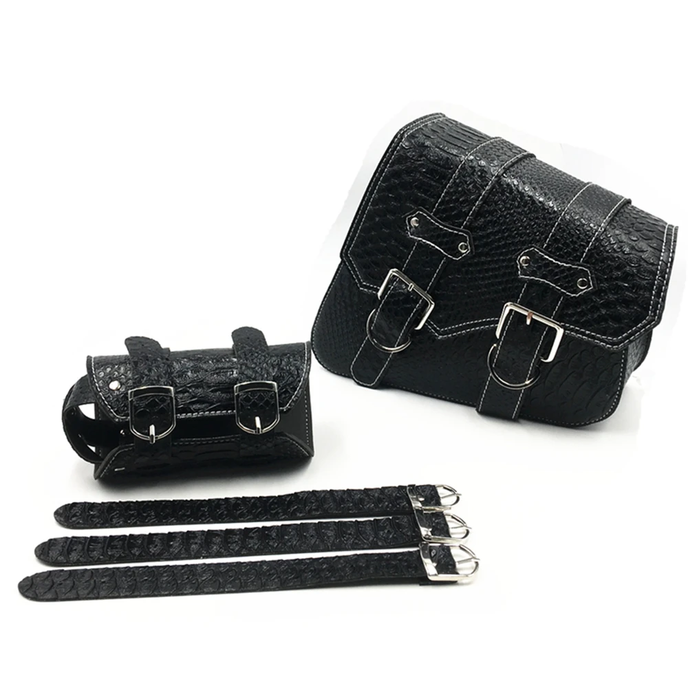 Универсальная сумка для мотоцикла из искусственной кожи левая и правая Harley Sportster