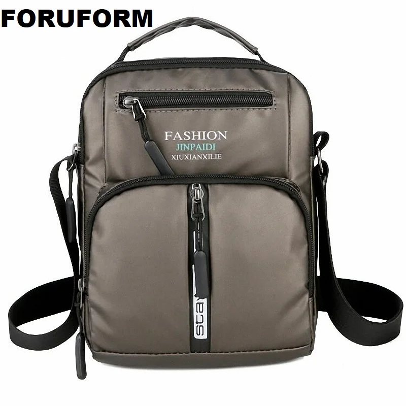 

Повседневная сумка-мессенджер из ткани «Оксфорд» для мужчин, модные сумки на плечо, легкая дорожная деловая мужская сумочка через плечо