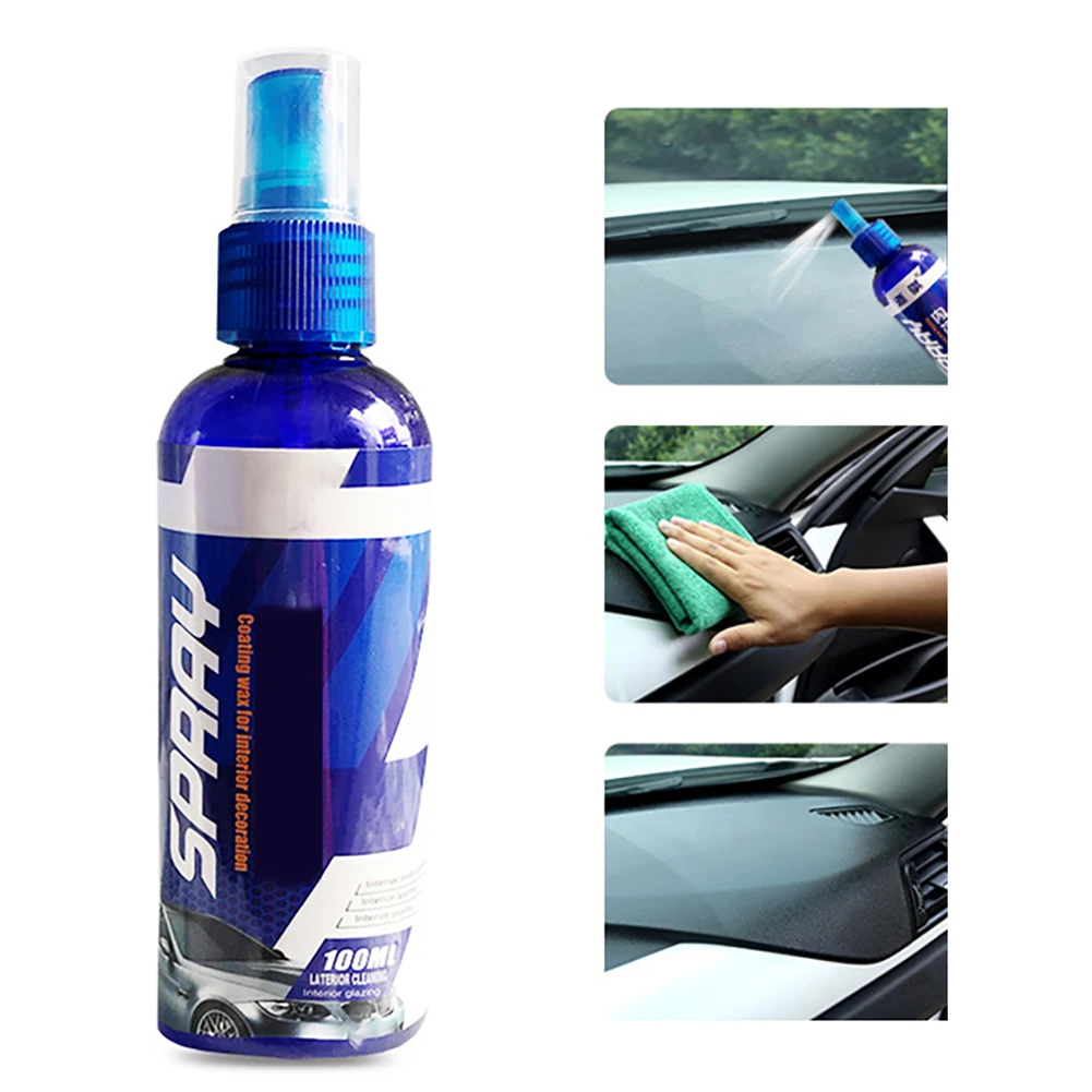 

2pcs Car Coating Agent Car Interior Anti Scratch Hydrophobic Polish Nano Coating Agent Fog-Free Protection Coating Agent 200ml
