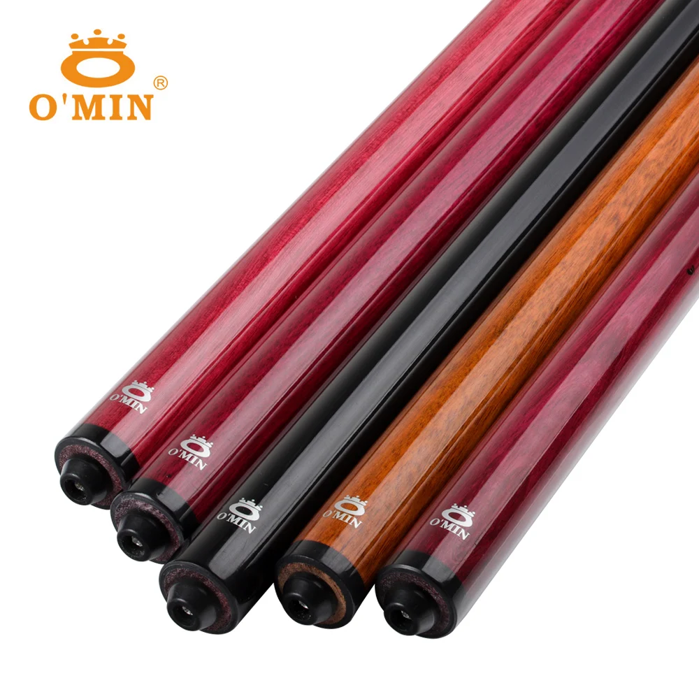 O'Min Billiard Jump Cue 105cm 13.9mm 10oz Crystal Tip North American 3 Choices Handmade Ash Wood Shaft Billiard Jump Cue Stick