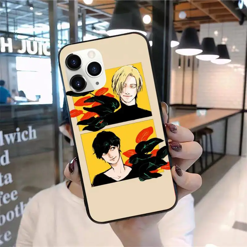 

Anime Cartoon Banana Fish Phone Case for iPhone 11 12 mini pro XS MAX 8 7 6 6S Plus X 5S SE 2020 XR