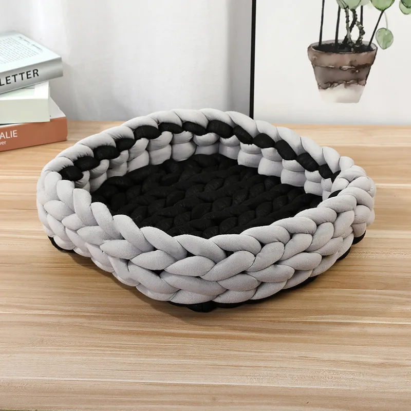 Кровати Smartpet для кошек ручной работы теплый мягкий спальный мешок сделай сам