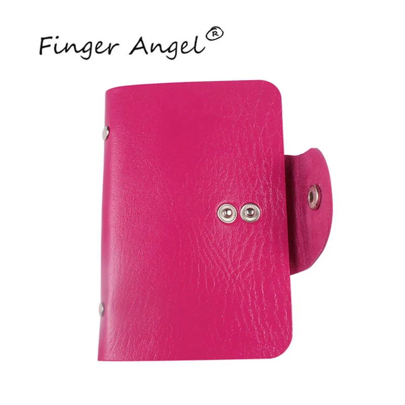 Finger Angel 20 Slots Nail Art Stamp Plate Stamping Cases Plates Holder Storage Bag Organizer Template Tools | Красота и здоровье