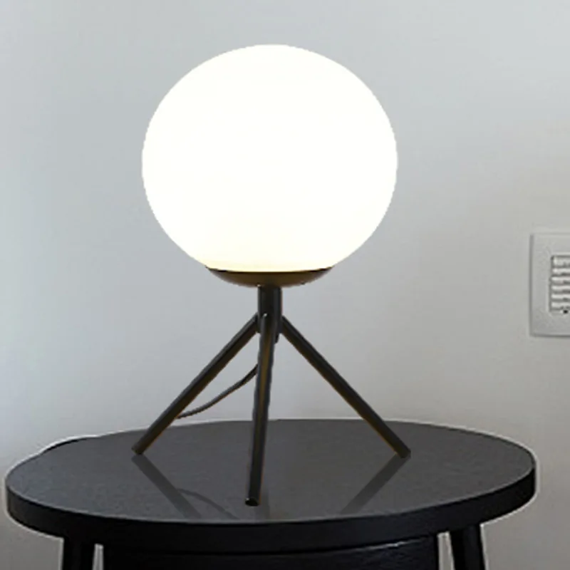 Современные минималистичные настольные лампы для спальни художественный