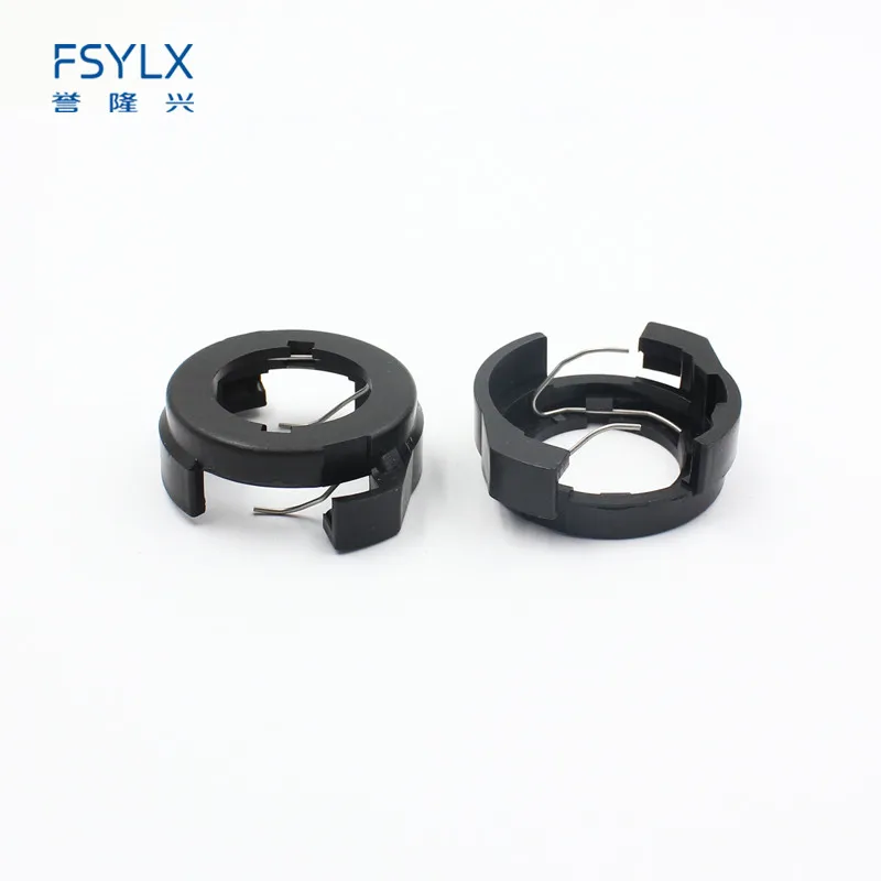 

FSYLX H7 xenon HID LED headlight Bulb Holder H7 Adapter for Renault Megane 4 H7 Car LED HID holder adapter clip for Alfa Romeo