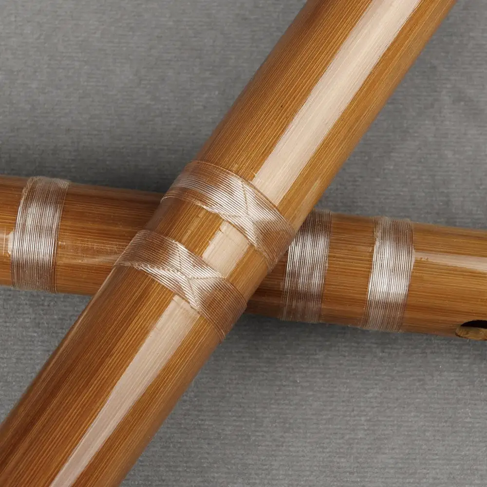 CDEFG Key коричневая канавка ручной работы бамбуковая музыкальный инструмент