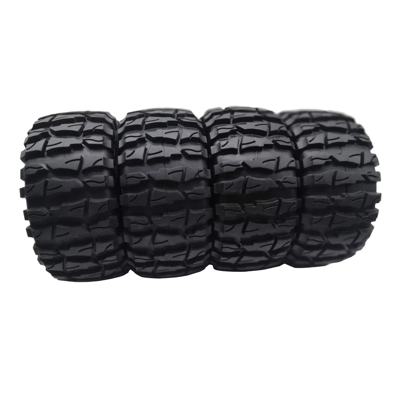 4Pcs Rock Crawler 2.2 Inch Tires Soft 138Mm Tyre with Foams for Axial Wraith RR10 SCX10 Jeep Wrangler TRX-4 WHEEL | Игрушки и хобби