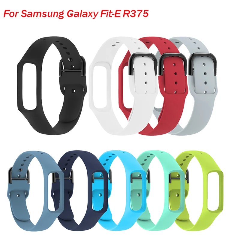 Силиконовый ремешок для часов Samsung Galaxy Fit E R375 сменный смарт браслета Аксессуары e