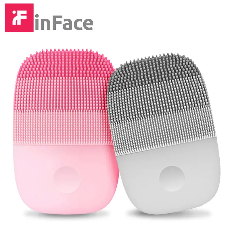 Inface электрическая звуковая очищающее средство для лица Уход за кожей щетка