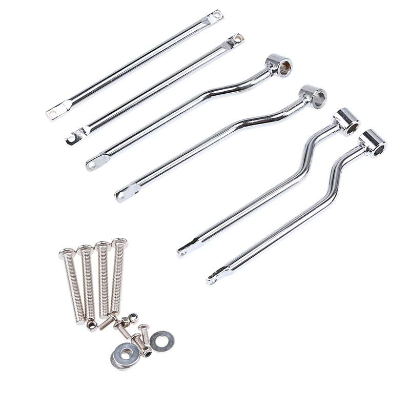 POSSBAY Stainless Steel Motorcycle Saddles Bag Support Bar Mount Bracket Universal Saddlebag Bars | Автомобили и мотоциклы