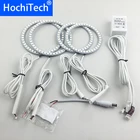 Для FORD Mondeo MK3 2001 2003 2004 2005 2006 2007 RGB светодиодный кольцо для Фар halo angel demon eyes с пультом дистанционного управления