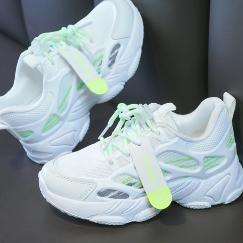 

Fashion Children Sports Running Shoes Baby Boys Casual Shoes Non-Slip Breathable Walking Shoe Kids Sneakers Antislip Soft Bottom