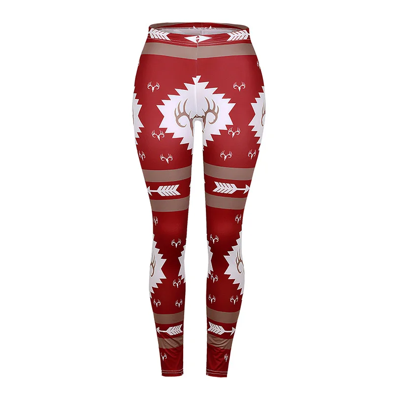 

2021 Autumn New Casual Tight-fitting Leggings Women's Slim-fitting Printed Warm Breathable Leggings Pencil Pants Women's Clothin