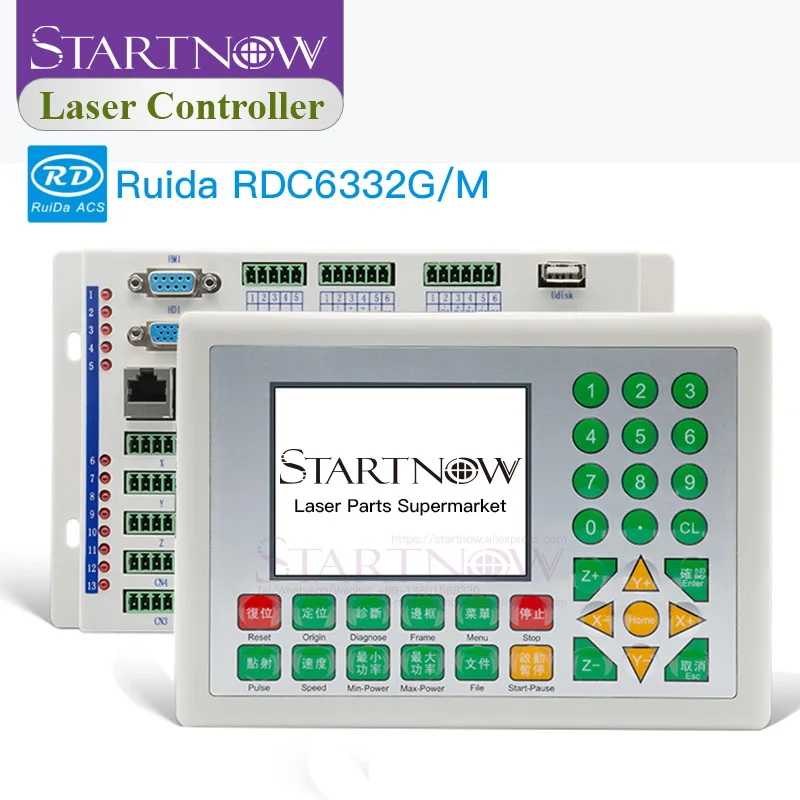 Startnow RDC6332M RDC6332G CO2 лазерный пульт дистанционного управления машина для лазерной