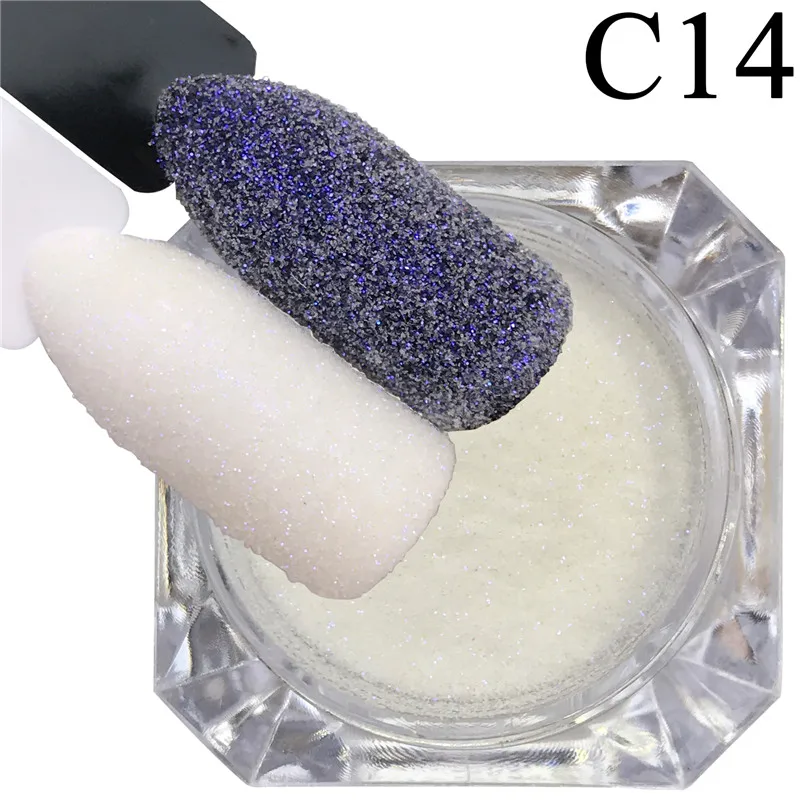 1 шт. кристаллический порошок голографический блестящий для ногтей сахара пыль