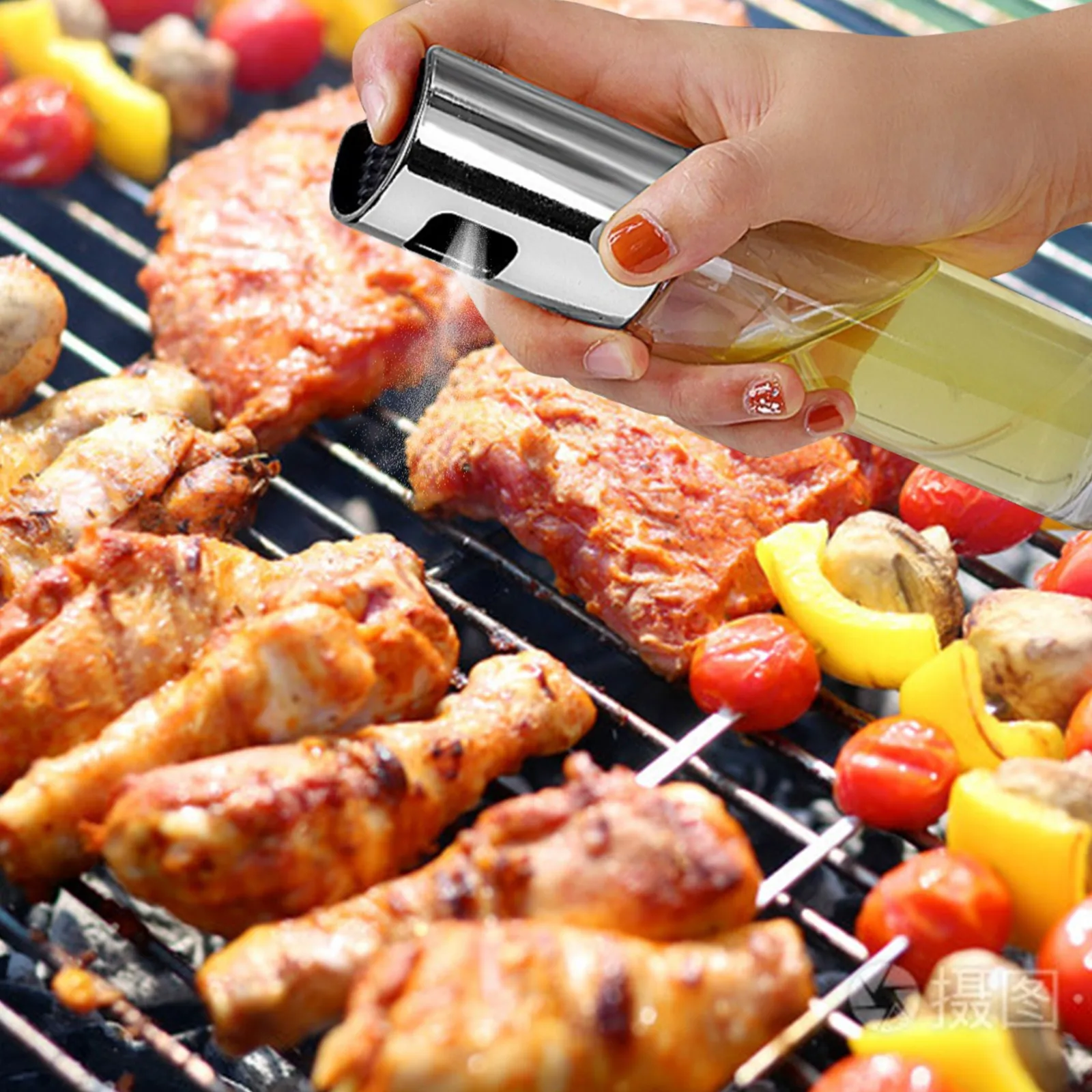 Домашний соусы масла уксус бутылка спрей Кухня масленка приправа барбекю