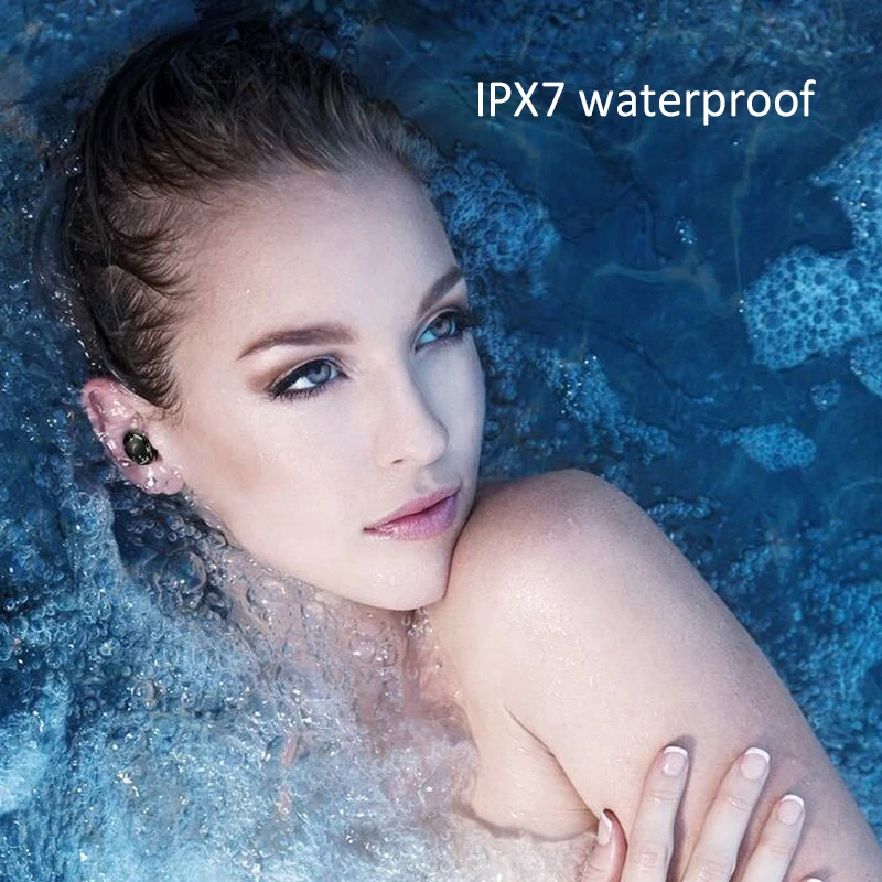 P10 TWS Bluetooth V5.0 настоящие беспроводные зарядные наушники с двойным микрофоном