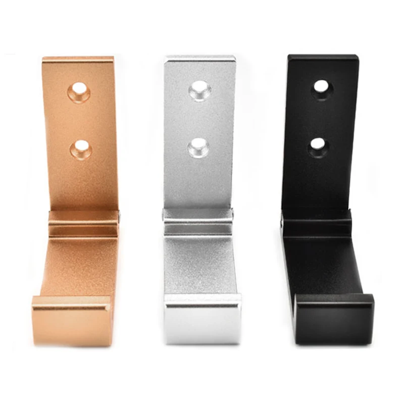 

Universal Foldable Wall Mount Headphones Headset Holder Aluminum Alloy Wall Hanger Hook Headphones Holder Earphone Stand