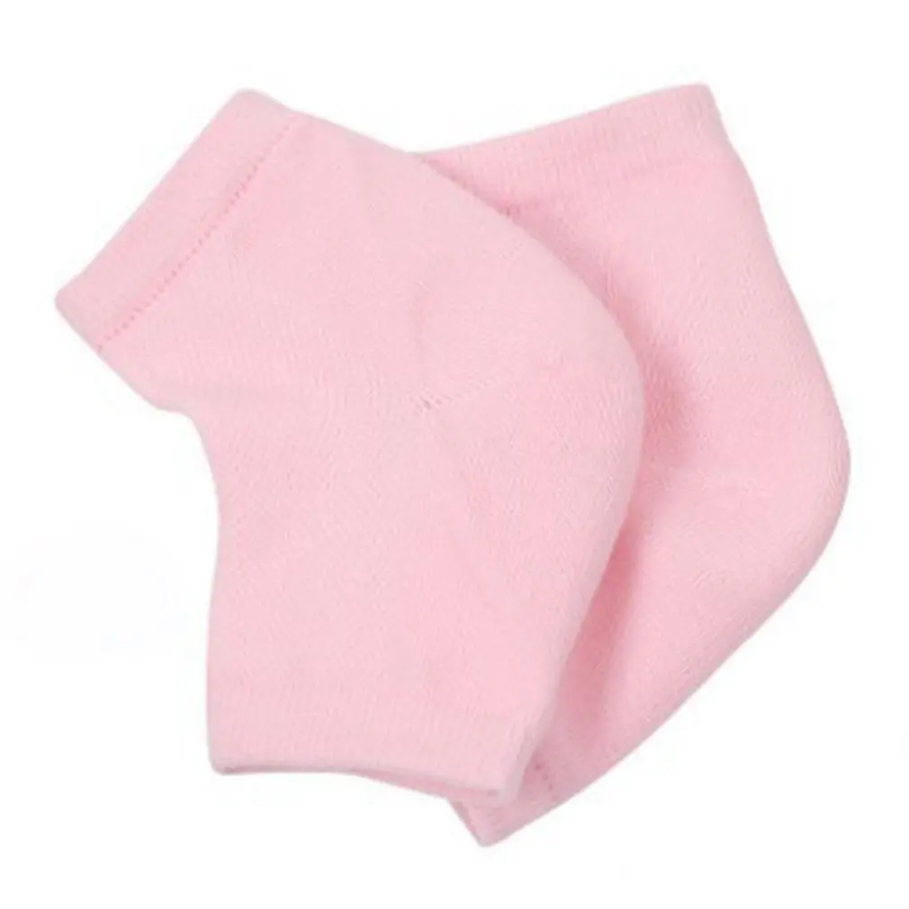 1 пар/уп. Гелеобразные напяточники носки увлажняющие спа гель для ног трещины