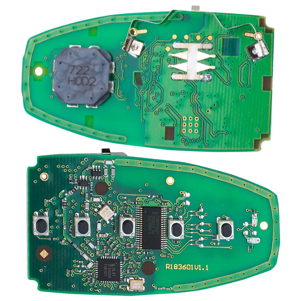 Замена умного ключа DIYKEY M3N-A2C931426 с 5 кнопками и частотой 902 МГц для Ford Expedition Explorer 2017-2019 JL1T-15K601-BB 164-R8198.