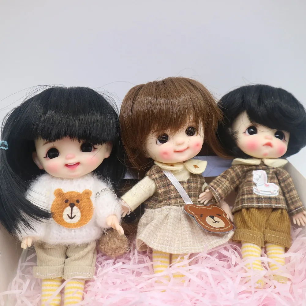 STO doll OB11 customization 1/8 BJD dolls Mini Dimples Eggs Laugh clothing | Игрушки и хобби