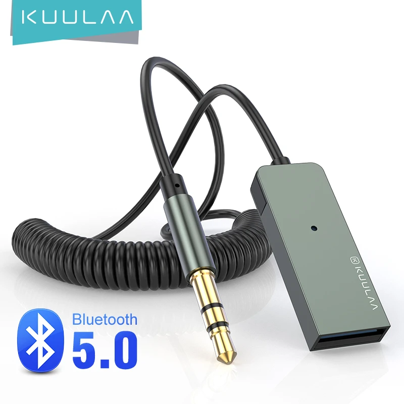 

Автомобильный Bluetooth-адаптер KUULAA AUX с разъемом 3,5 мм