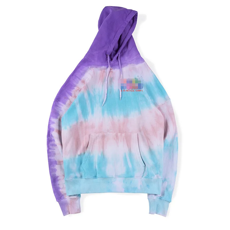

Travis Scott stormi party Blue Hoodie TS same tie dye Hoodie