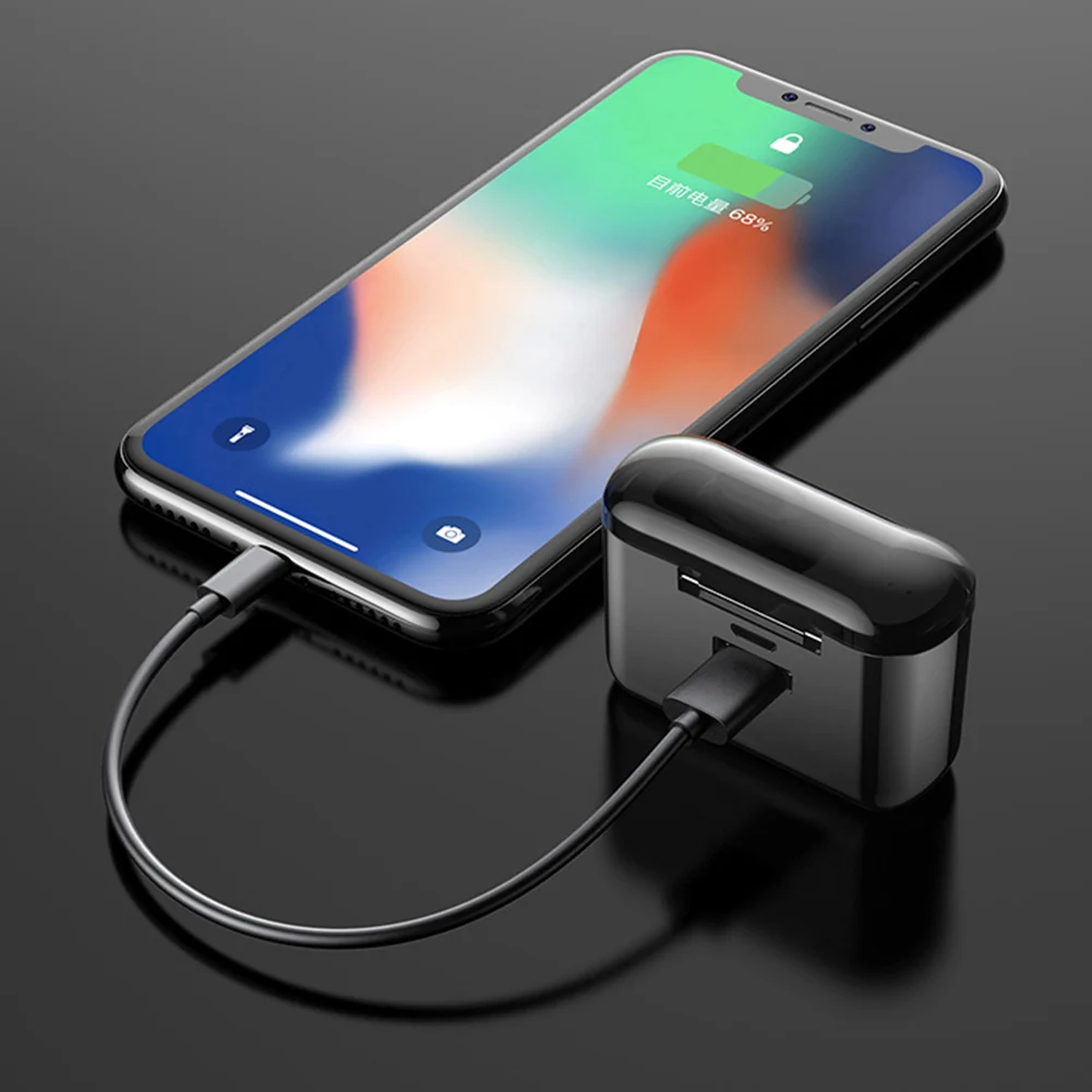 Миниатюрные наушники-вкладыши T1 беспроводные наушники Bluetooth 5 0 спортивные