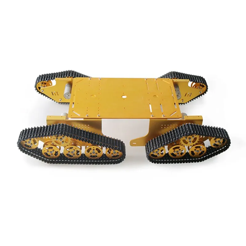 Металлическое шасси для танка DOIT T900 с Arduino 4 канальным двигателем постоянного