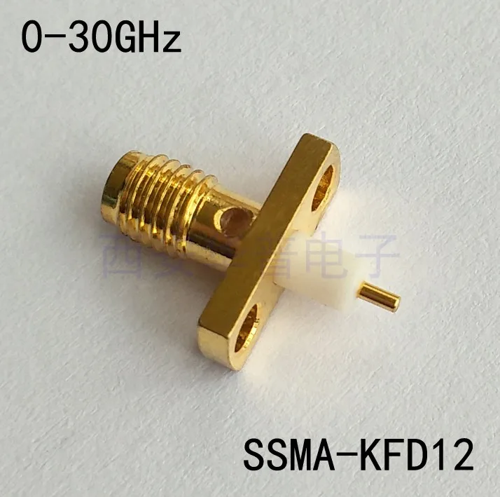 SSMA KFD12 RF коаксиальный разъем женская головка маленький фланец через стену