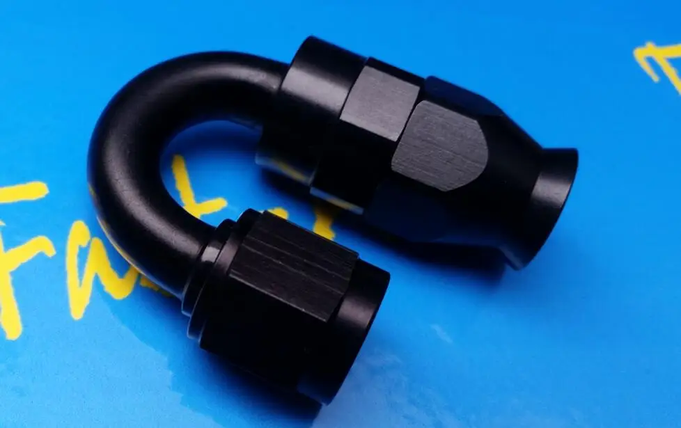 Многоразовые поворотные концы шланга AN 8 8an an8 3/4 16unf 180 градусов PTFE tpfe|hose end|an8 fittinghose